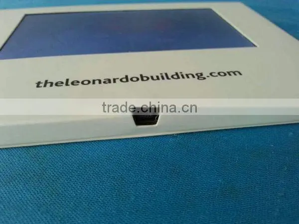 lcd video greeting card handmade christmas cards
