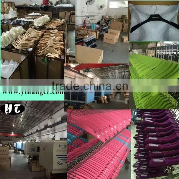 white acrylic hanger anti-slip plastic hanger for clothes