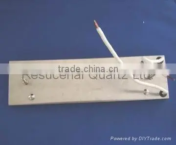 infrared electric quartz heater emitter and quartz heater box