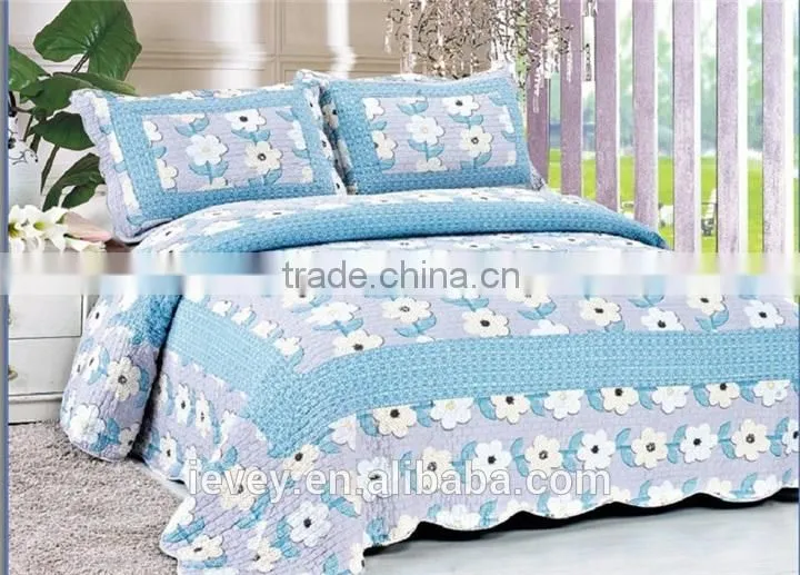 beautiful high quality best price cotton reative printed 2500gsm bed sheet patchwork quilt quilt fabric cotton