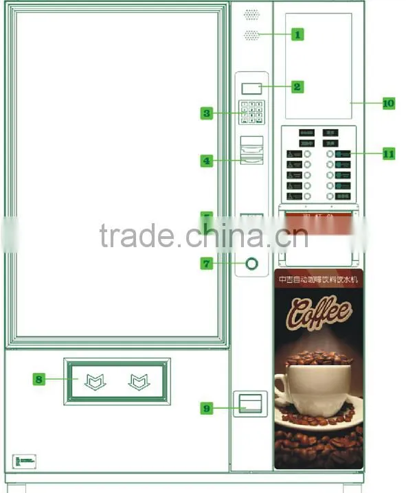 brio 250 coffee vending machine