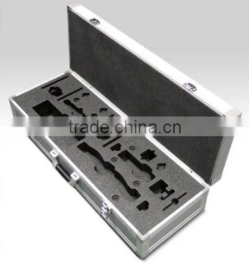 practical and durable aluminum frame display watch case watch display case 30 with code lock