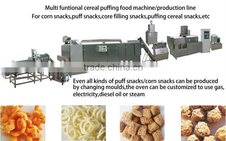 cereal making machine(for top quality puffed cereal)