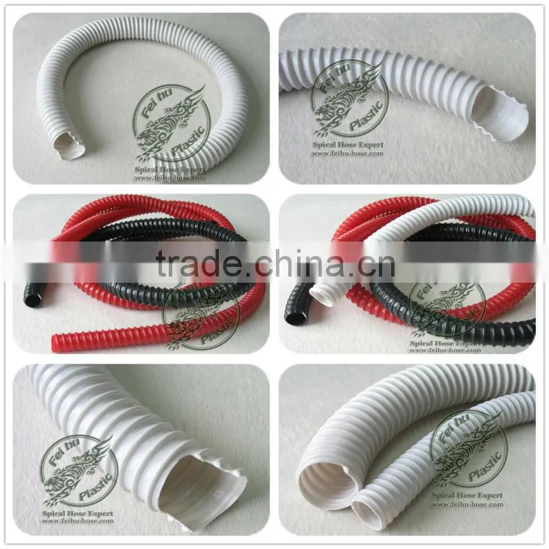 pvc reinforced hose spiral flexible plastic hose
