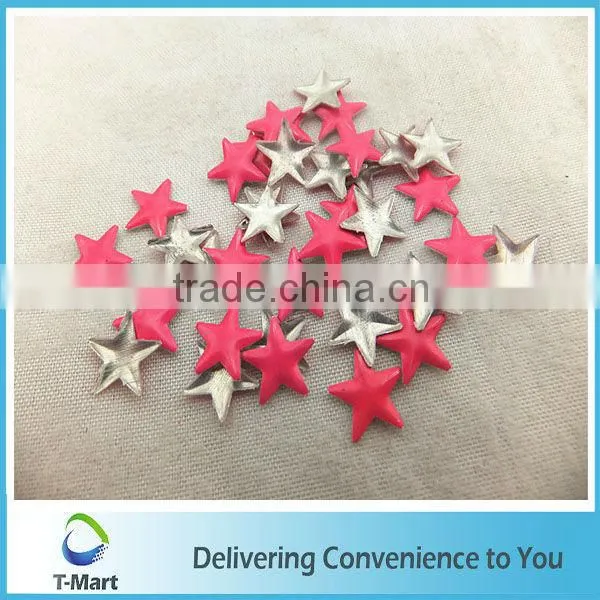 Star 8*8mm Fluorescent Hotfix Rhinestuds jeans