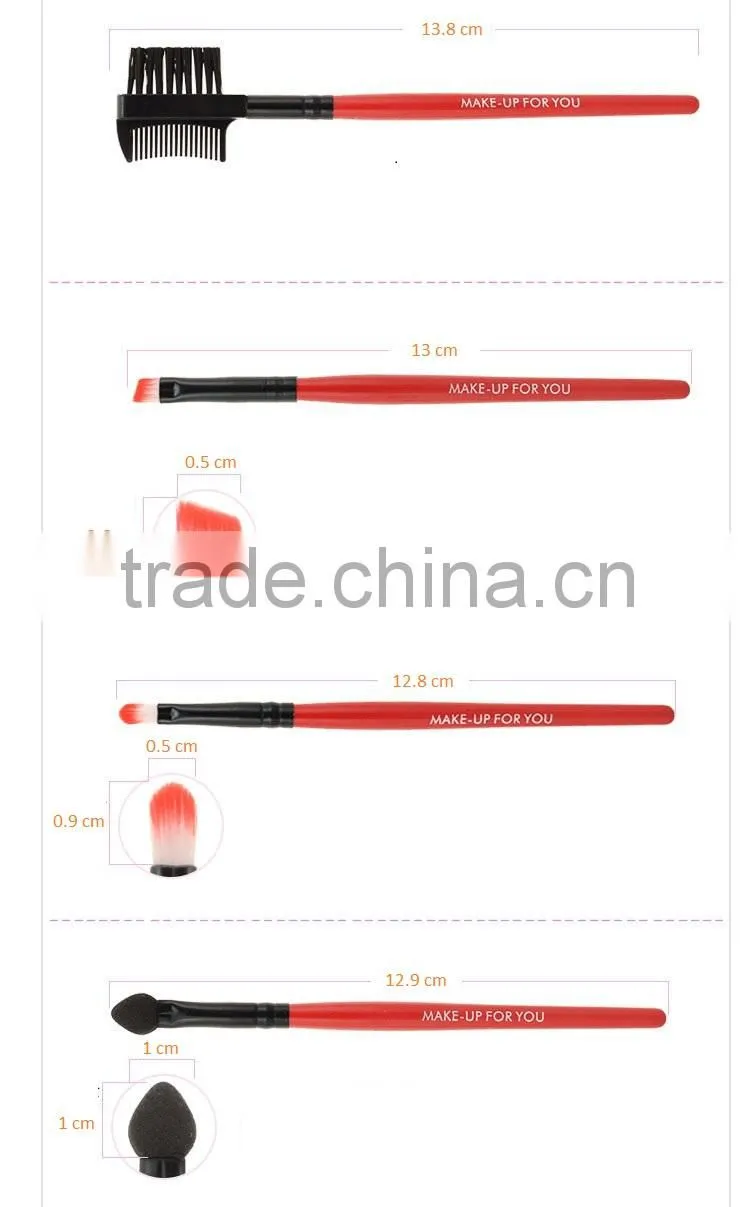 7pcs brush sets makeup with brush bag