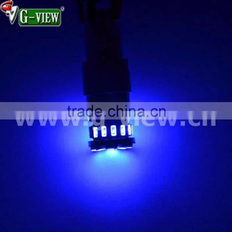 Hotsale car led t10 3014 canbus interior led auto bulb w5w