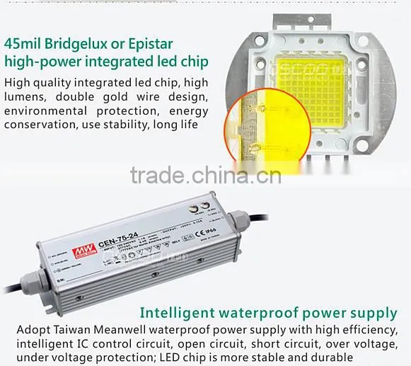 Shenzhen outdoor energy saving IP 65 classical light housing led flood lights 70w