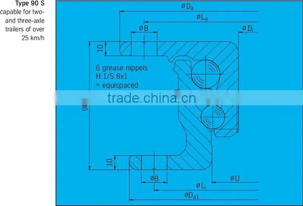 370.20.1004.010 Type 90 S/1200 slewing turntable