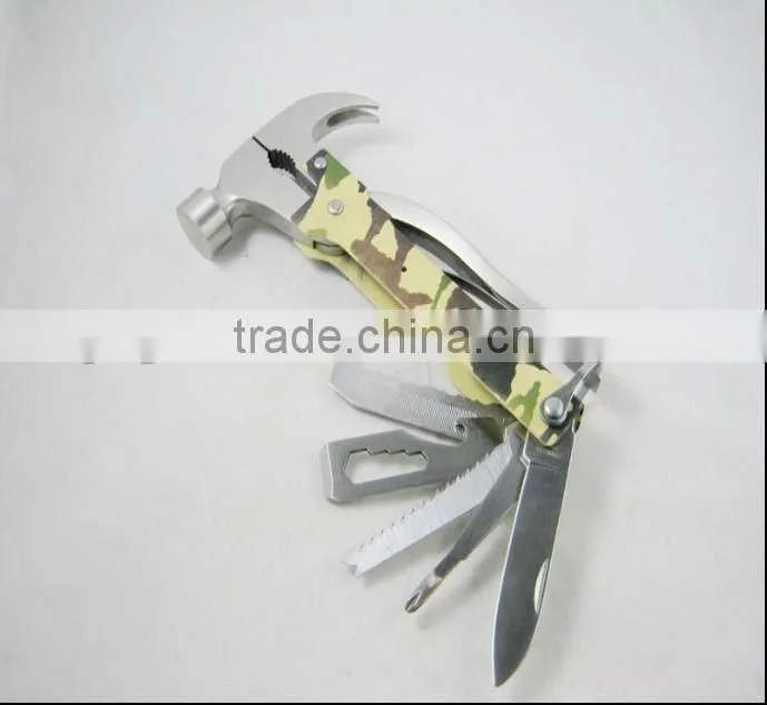 Stainless steel multi-functions nail hammer 2038A
