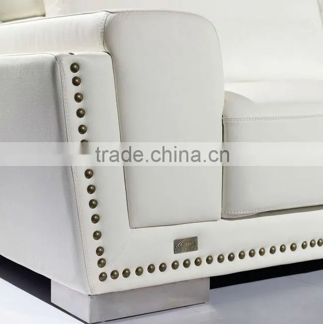 (EM-LDc035) Foshan home furniture manufacturer italian leather sofa