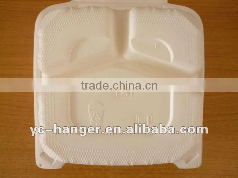 (YC-LB01) plastic green lunch box