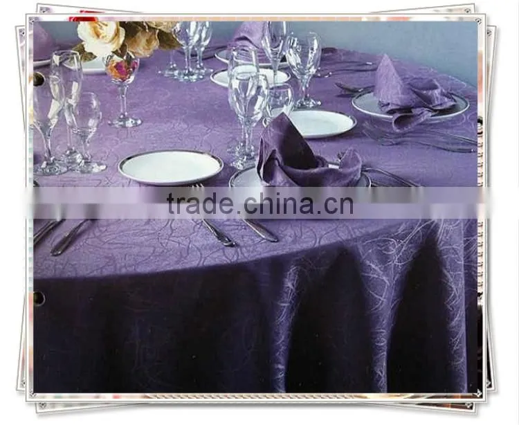 100% polyester table cloth factory used