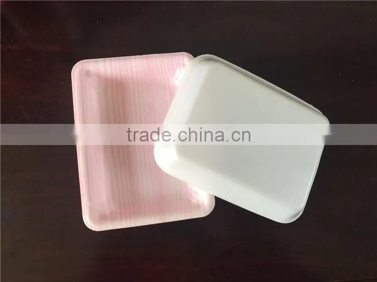 high quality OEM foam food packaging tray, strip EPS foam tray for packaging, EPS plastic foam meat tray
