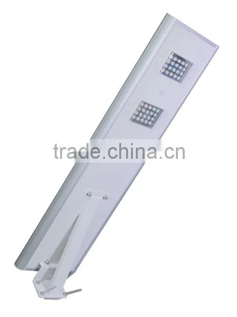4o watt Smart All in one solar street light No any wiring IP65 Solar street light 80W 70W 60W 50W 40W 30W with motion sensor