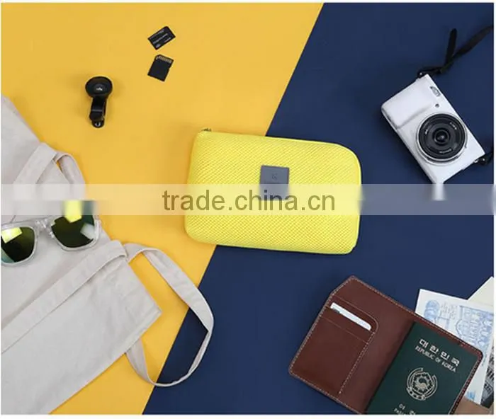Travel digital power cable charger storage bag