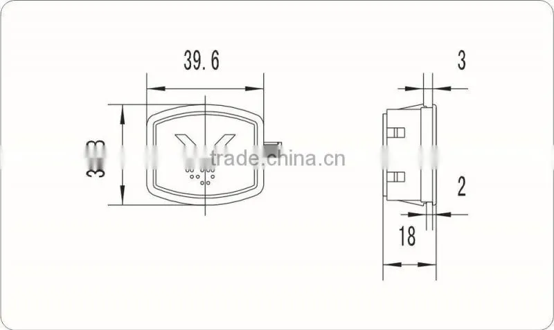 China's low price good quality elevator push button AK-30,elevator push button