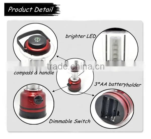 (1500324) Made in China Factory Price Portable LED Dimmable Lantern