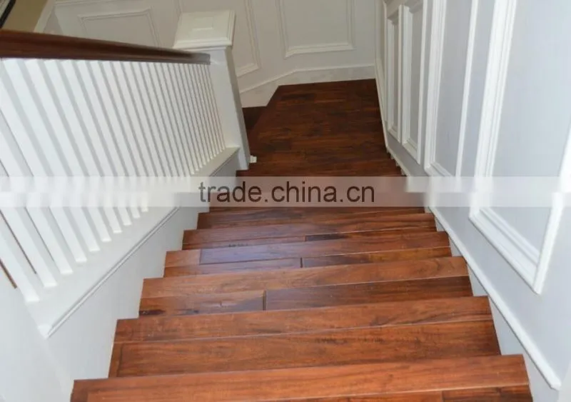 Asian walnut stair acacia treads