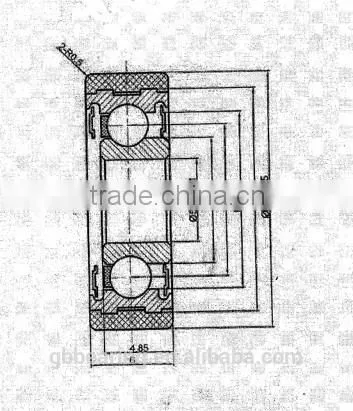 POM PA66 nylon window Upper Wheel
