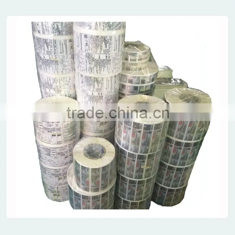 Customized high recognition printed barcode and 2-dimension code label