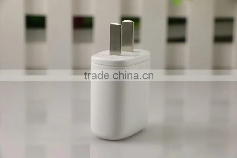 white USB wall charger flat USB home charger