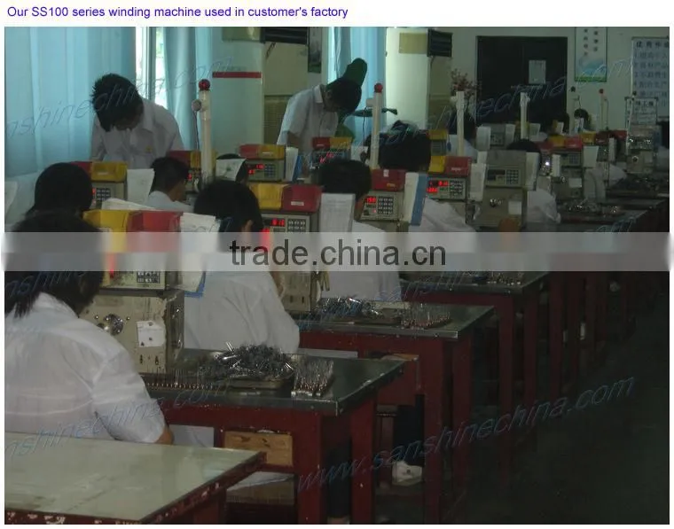(SS100B) Drum core inductor winding machine