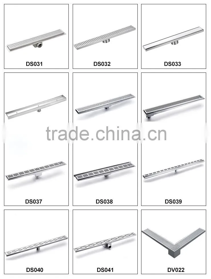 self manufacture sanitary floor drain brushed