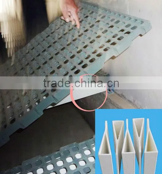 pig raising equipment - high strength fiberglass support beam for pig plastic floor support, long service life, anti-corrosion