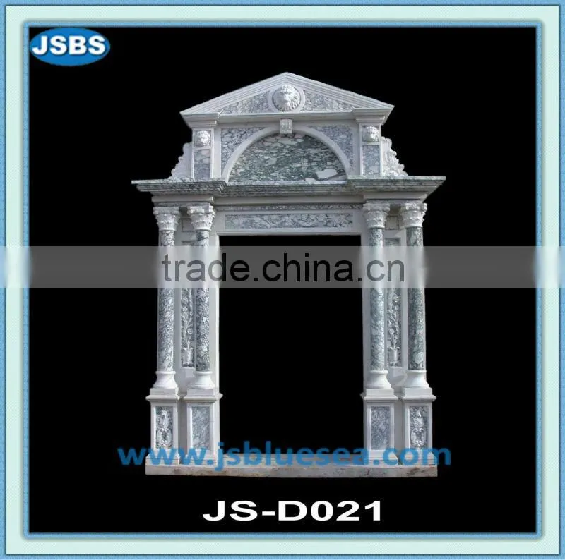 design hand carved natural stone doorway for sale