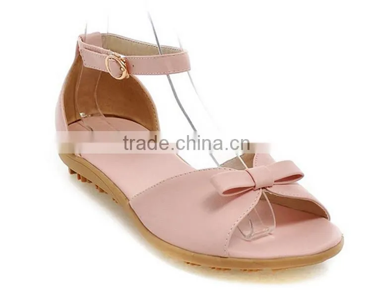 Brand new soft sole flat sandals women fashion flat summer sandals 2014 for women with high quality XT-DA0752