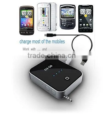 Music power Magic Emergency charger FM transmitter1300mAh