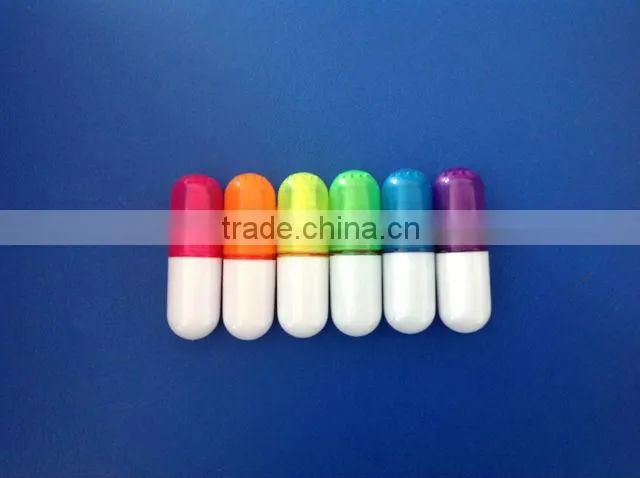 Mini promotional CT-422 gift pill highlighter pen