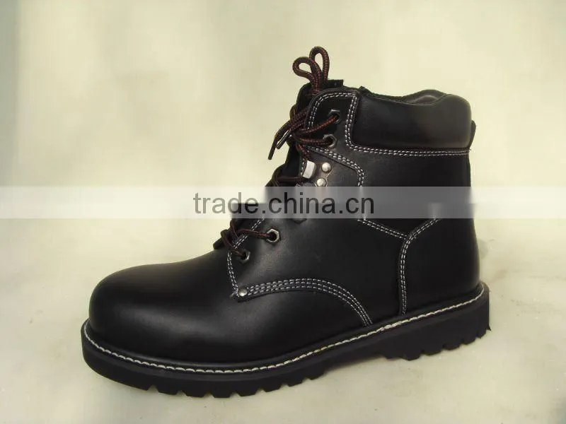 Goodyear Welt Contruction Safety Shoes 8109