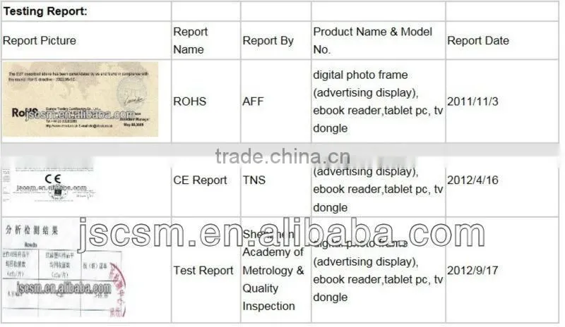 shenzhen top manufacturer 7 '' inch book e reader touchscreen style with good quality JSC02