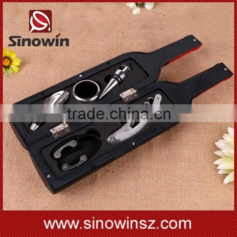 Wine Opener Tool Sets 5 Pieces Bottle Wine Accessory Sets Wine Corkscrew Set