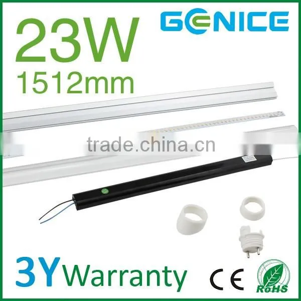 high qualtiy ce rohs approval 23w 5ft led t8 tube manufacturers