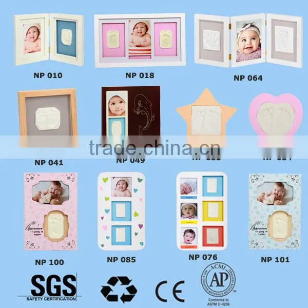 Infant Plaster Casting Keepsake Kit baby frame keepsake