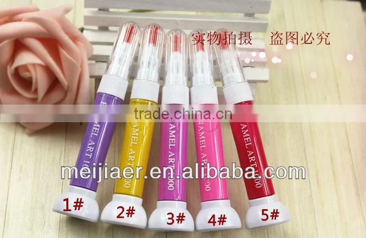 Two way nail art pen/drawing and painting nail pen for nail