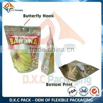 Aluminum Foil Dried Food Packaging Bag With Customized Printing