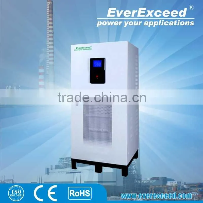 EverExceed 1-400KVA 3 Phase Low Frequency Online UPS, GBT input rectifier PowrNX For Telecommucation