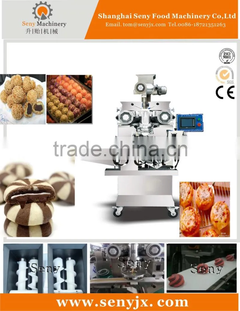 CE approved high output automatic twist dessert making machinery