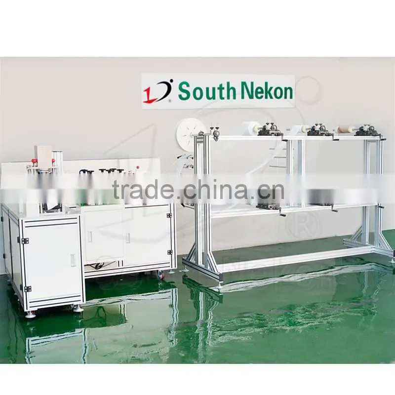 Full automatic folded mask machine