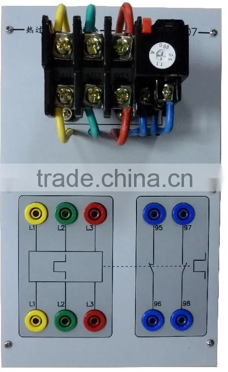 Electric Motor Train, AC-DC Motor and Control Training Bench, Electrical Lab