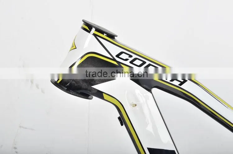 2016 High Performance full suspension carbon frame , 29er full suspension carbon frame for cyclist