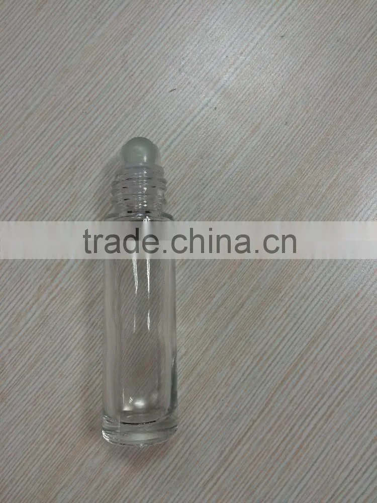 15ml roll on clear glass bottle/glass vial