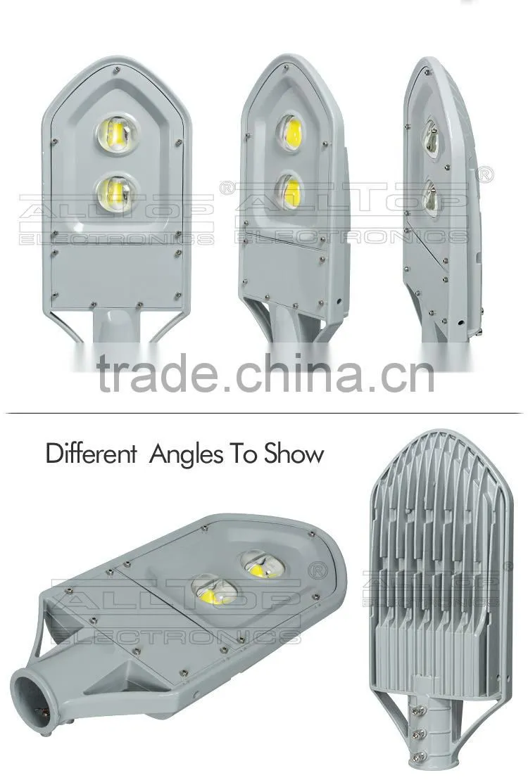 IP67 waterproof bridgelux cob 80w led street light heat sink