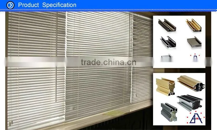 ISO9001 standard high quality aluminum profile aluminium sun louver