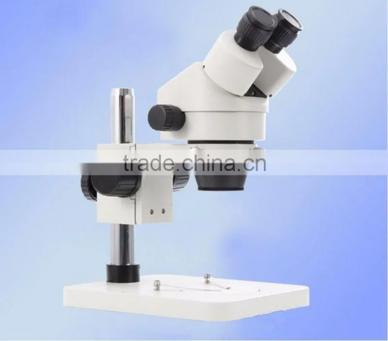 Stereo microscope, continuous zoom stereo microscope