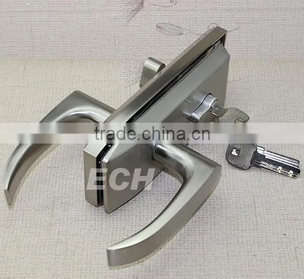 china supplier zinc alloy lock for glass door